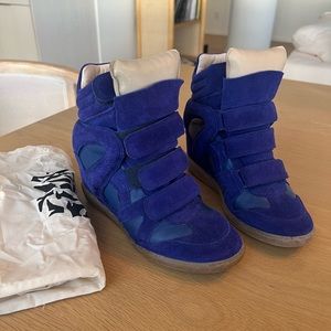 Isabel Marant Bekett Leather Sneakers